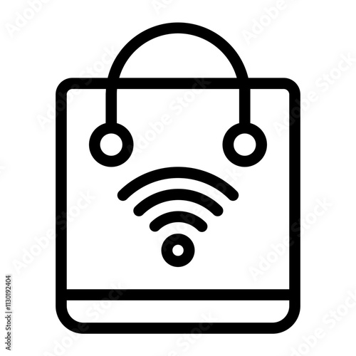 Retail Line Icon