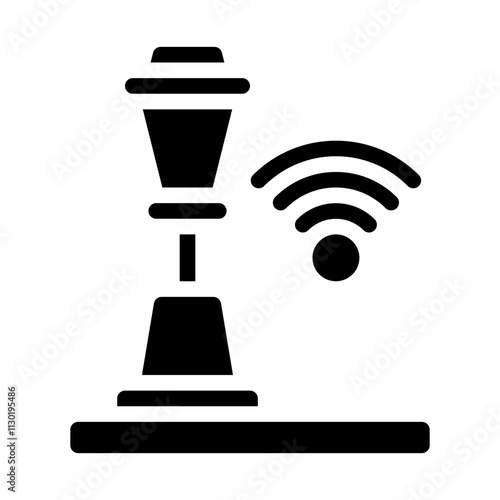 Smart Light Solid Icon
