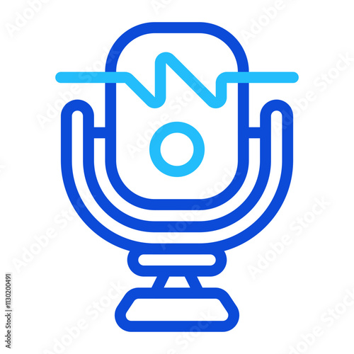 Voice Recognition Duoline Icon