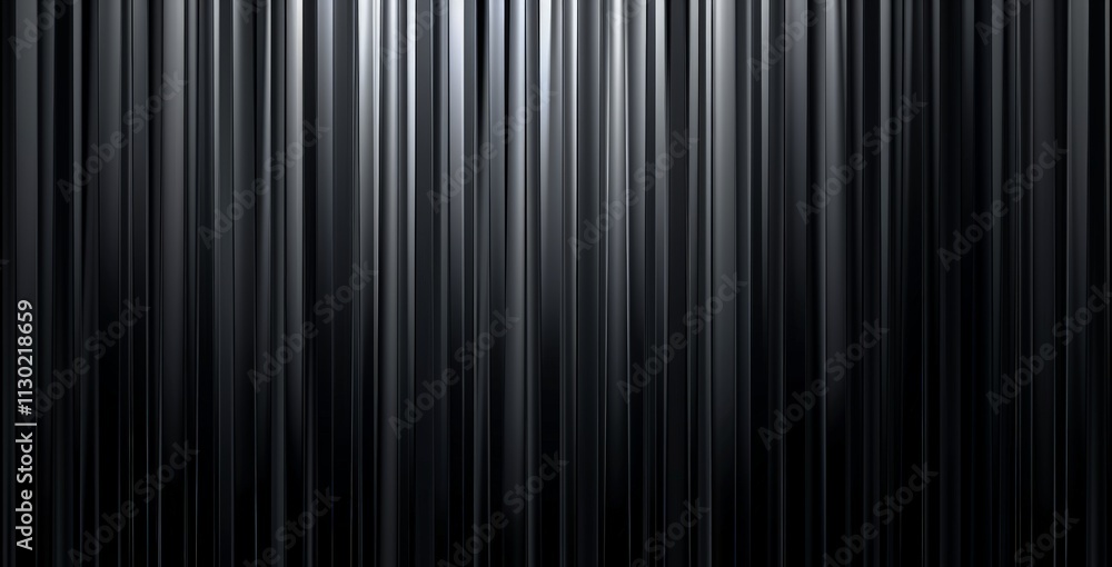 Obraz premium Abstract Black and White Lines