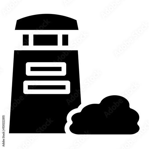 Ashes Cremated Cultures Glyph Icon