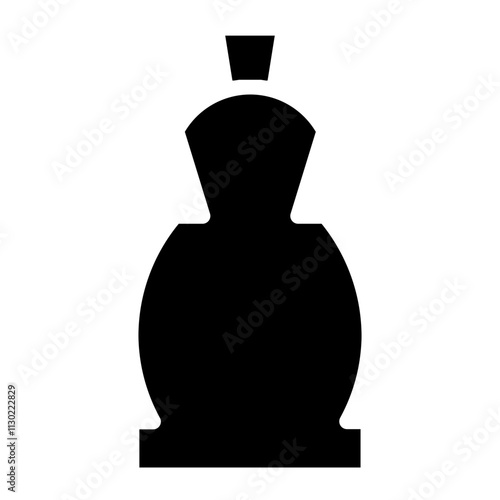 Ashes Cremation Death Glyph Icon