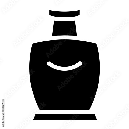 Ashes Cremation Death Glyph Icon