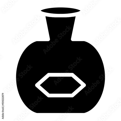 Ashes Cremation Death Glyph Icon