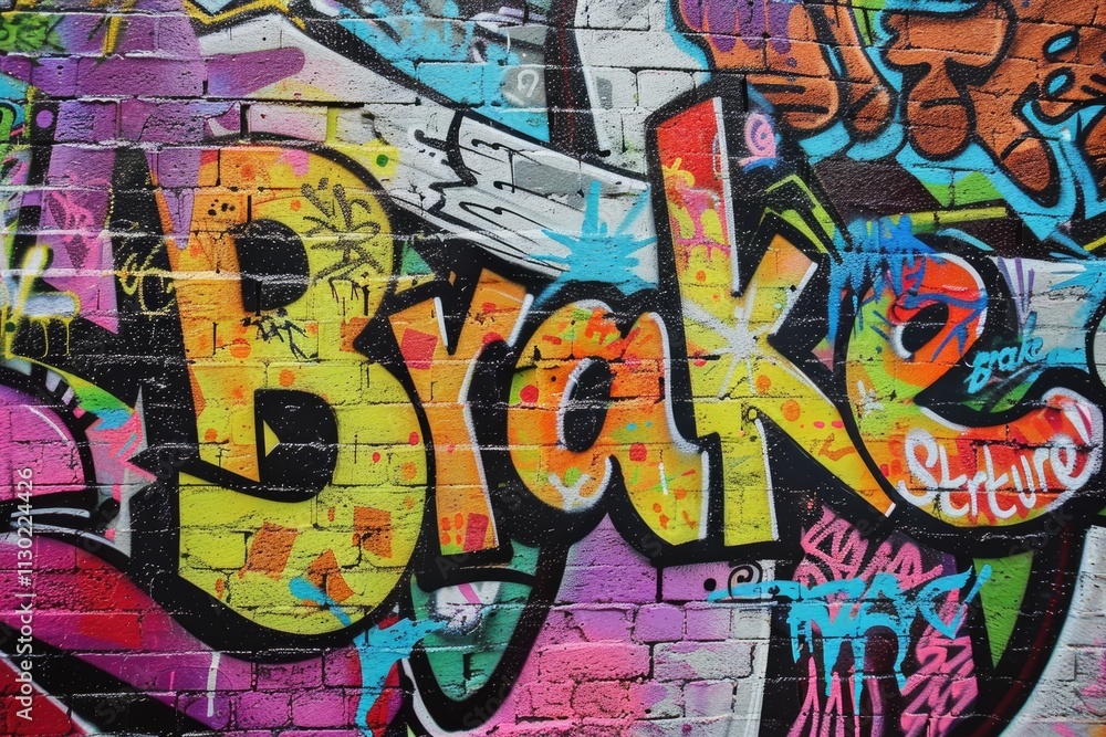 Fototapeta premium street art background