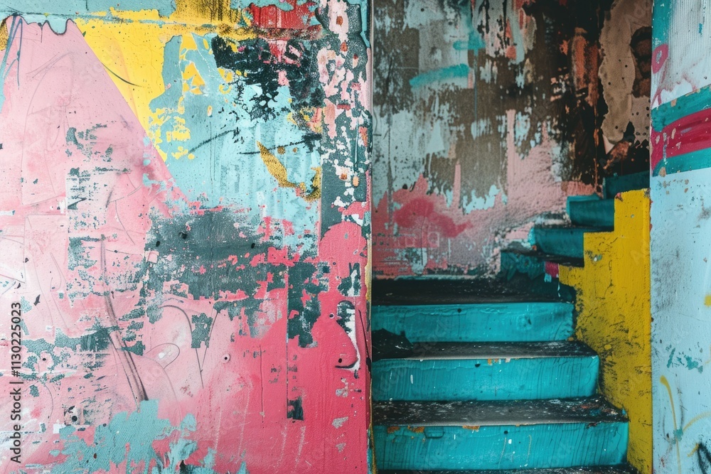 Fototapeta premium street art background
