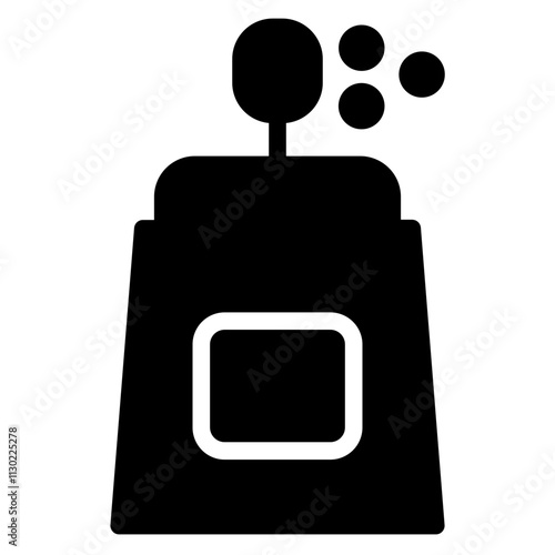 Hiphop Spray Can Glyph Icon