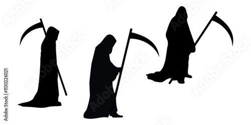 god of death with scythe