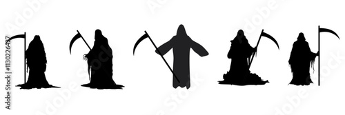 god of death with scythe