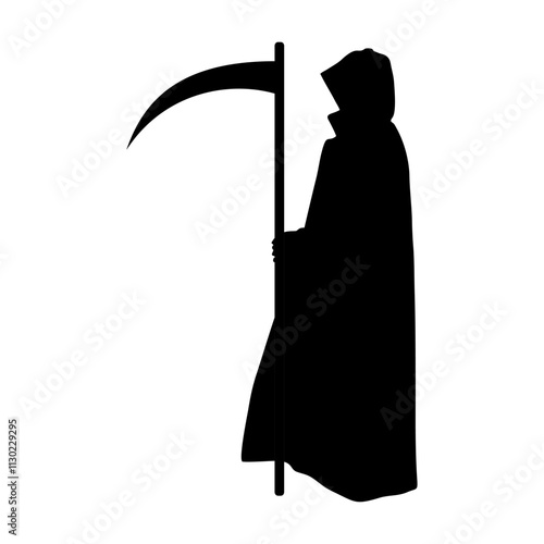god of death with scythe
