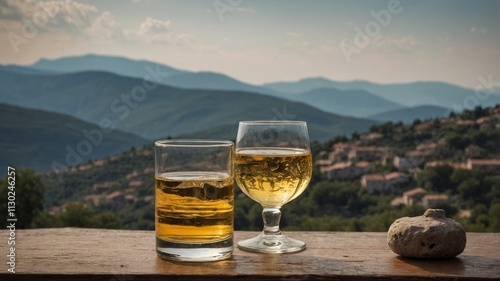 Balkan Rakia and Timeless Village Views photo