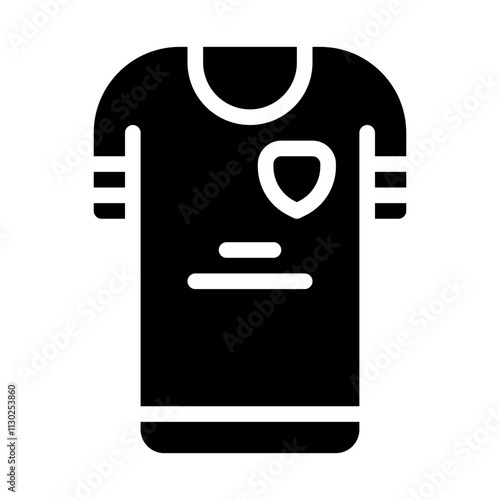 Football Jersey Solid Icon