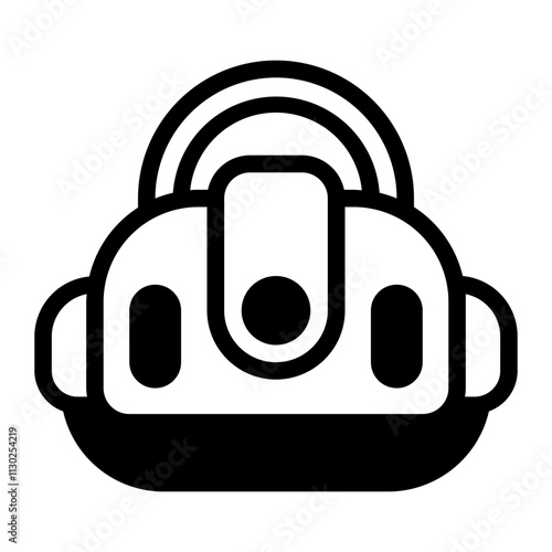 Sport Bag Glyph Icon
