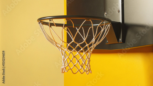 basketball hoop and net