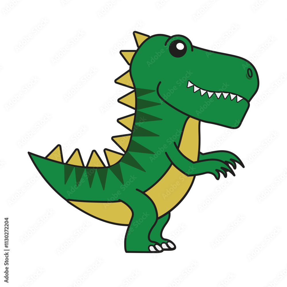 Obraz premium Cute Dinosaurus Illustration