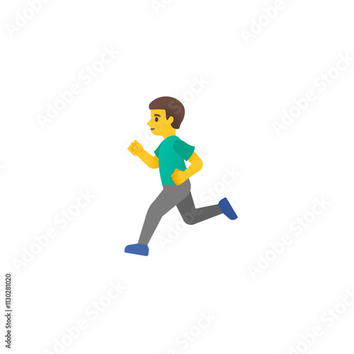Running Boy Emoji
