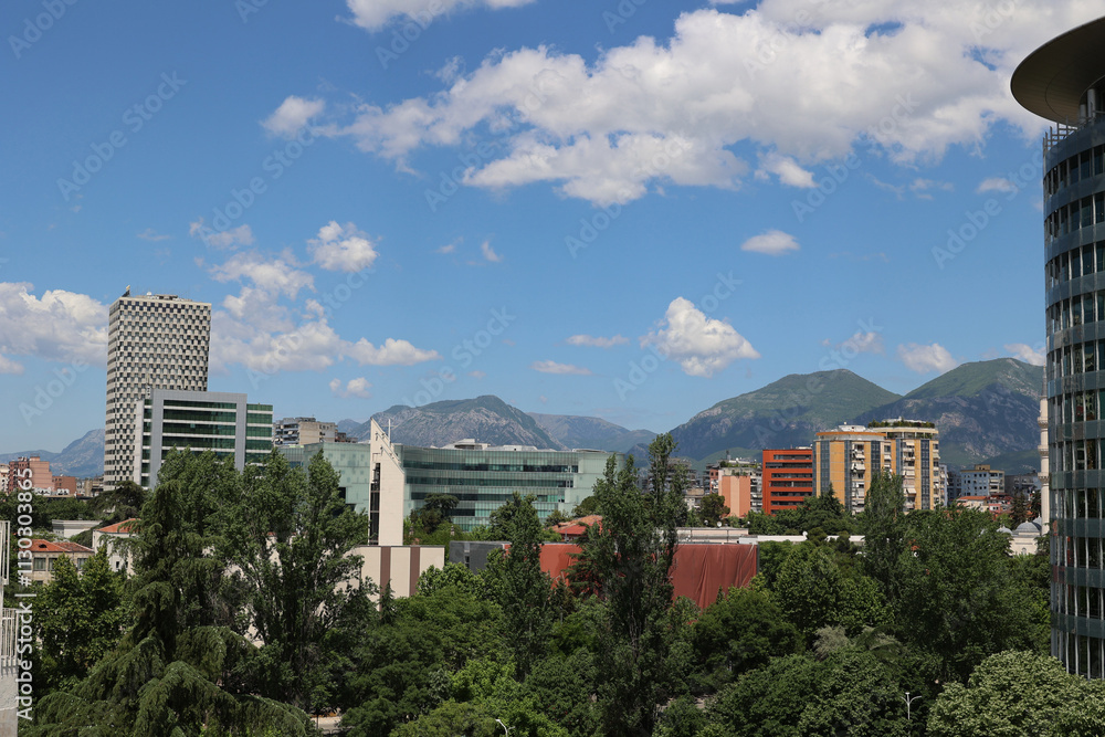 Φωτογραφία View of the Albanian capital Tirana