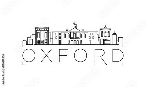 Oxford City Icon Design