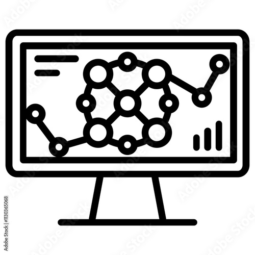 Bioinformatics  Icon Element For Design