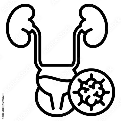 prostate cancer single icon