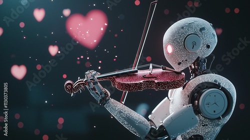 Robot Plays Violin with Lov...