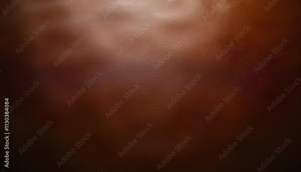 Fototapeta premium Rich brown leather texture showcasing detailed grain