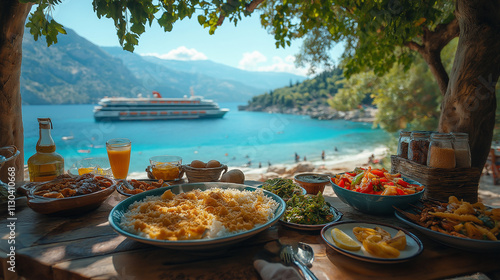 Fototapeta Naklejka Na Ścianę i Meble -  Holiday in tropical island