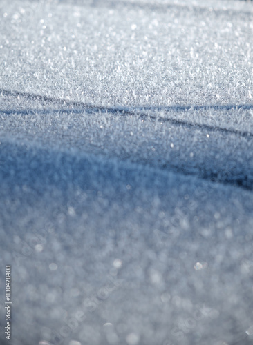 Winter snow-covered landscape in Västanvik, Dalarna, showcasing serene beauty