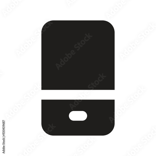 Simplified Icon Depicting a Domestic Combination Boiler Unit