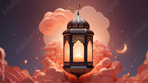 Ramadan Lantern Festive Night photo