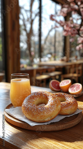 breakfast with coffee