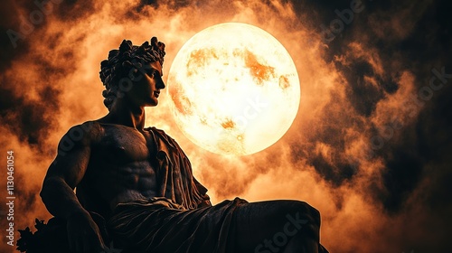 Apollo's Radiant Presence: The Delphic Oracle and the Sacred Tripod photo