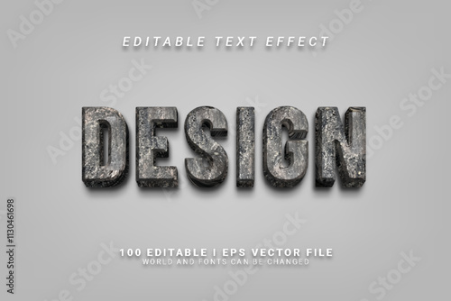 Design Editable Text Effect