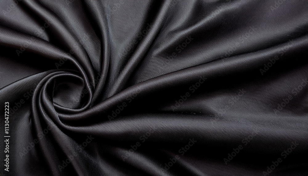 Obraz premium 黒い布のテクスチャ
