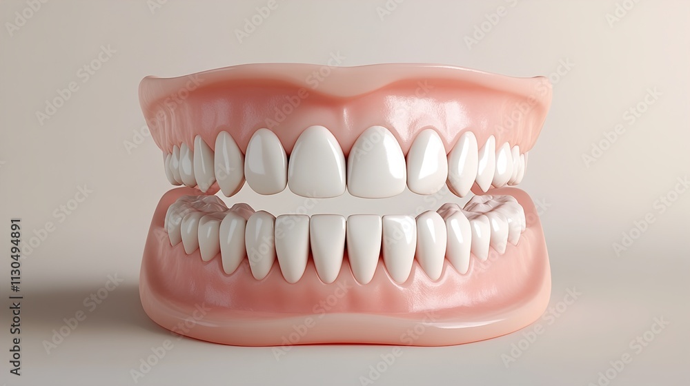 Fototapeta premium teeth and dental tools