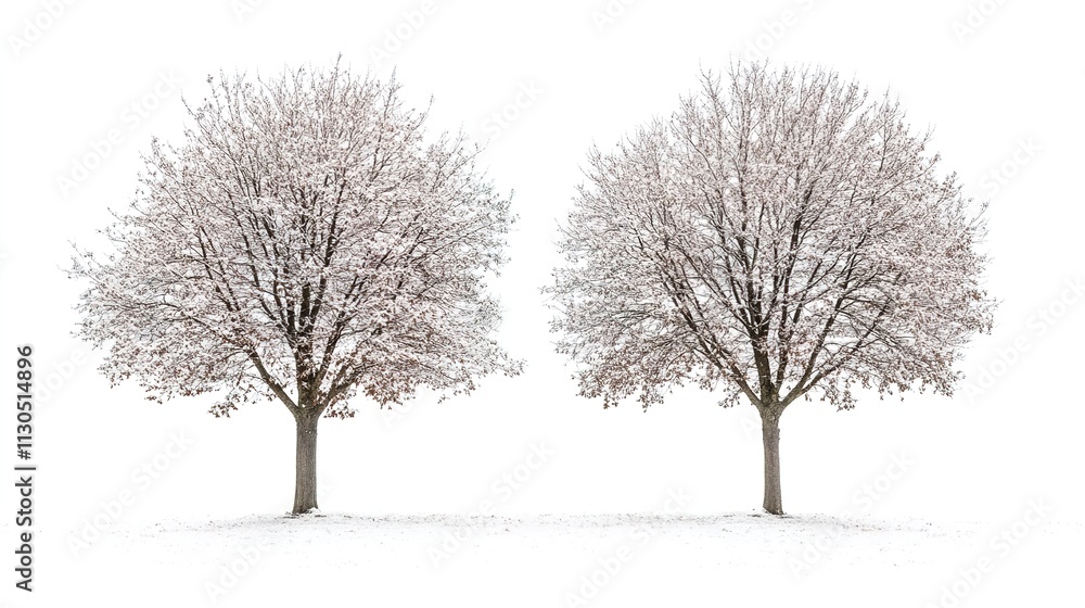 Fototapeta premium lonely tree in winter