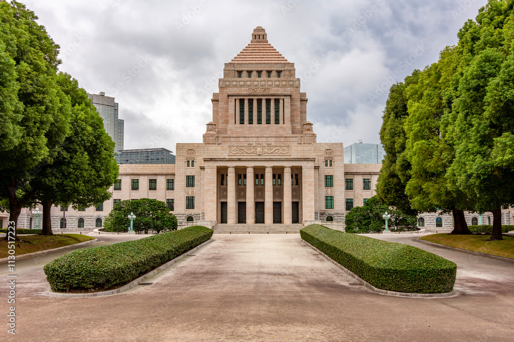 National Diet building - parliament of Japan in Tokyo