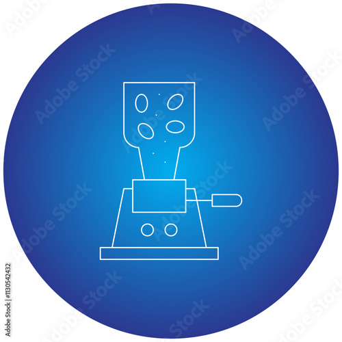 Coffee Grinder icon single vector illustration