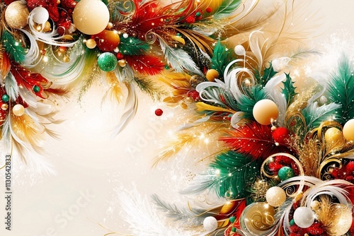 Abstract Christmas Background, Abstract Christmas Digital Paper, Christmas Texture Background, Christmas Banner, Christmas Card Background