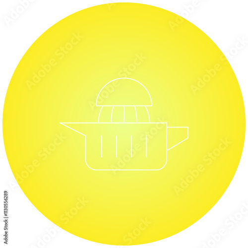 Squeezer icon single vector illustration