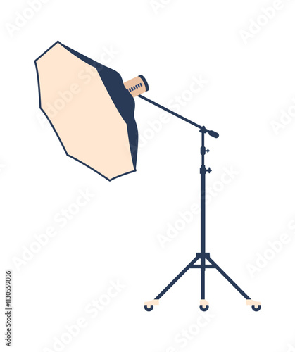 Flash reflector photo studio equipment
