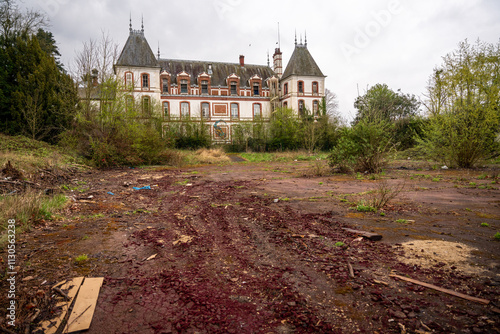 Abandoned castle in France.