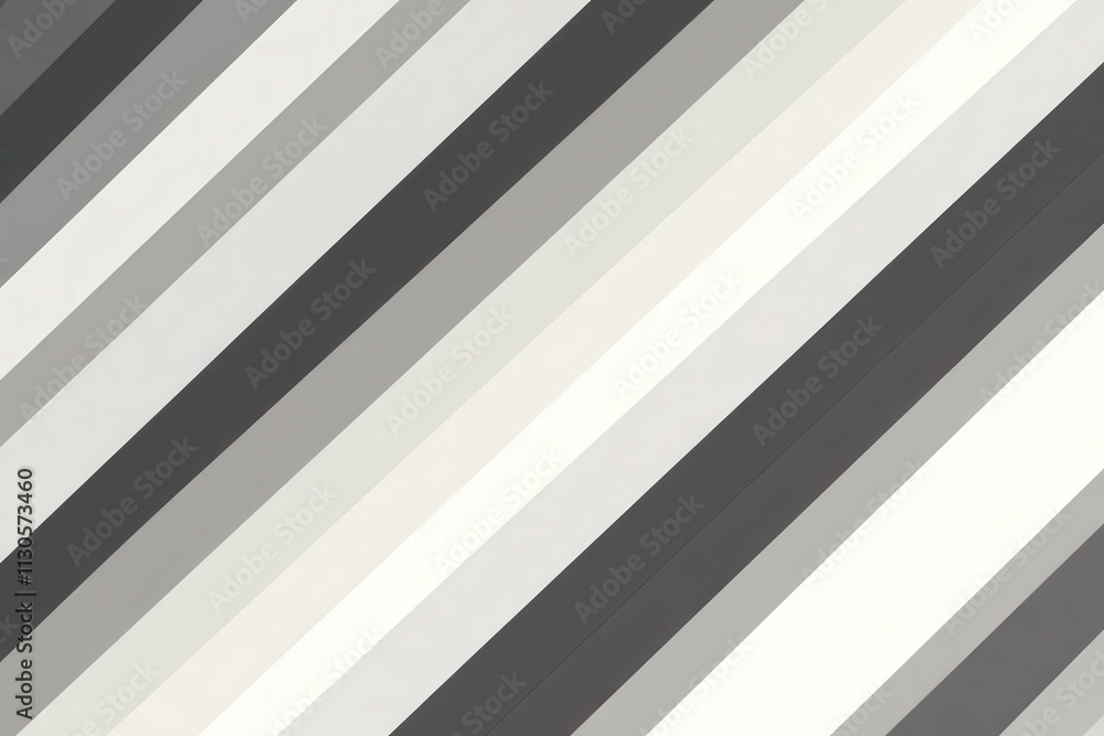 Fototapeta premium Gray Stripes in Diagonal Arrangement on Background