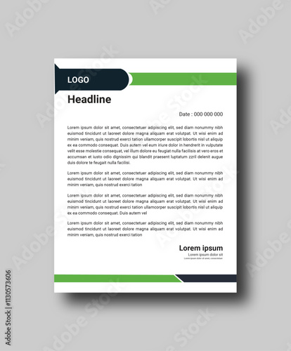 Business style letter head templates for your project design