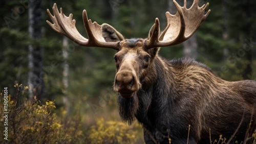 Moose in the Wilderness