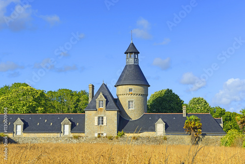 Kerazan Manor - Kerazan Estate, a 16th and 19th century jewel, nestled in the heart of Pays Bigouden in the Brittany region. photo