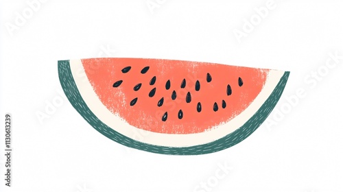 Fresh and Sweet Red Watermelon: A Healthy and Refreshing Fruit photo