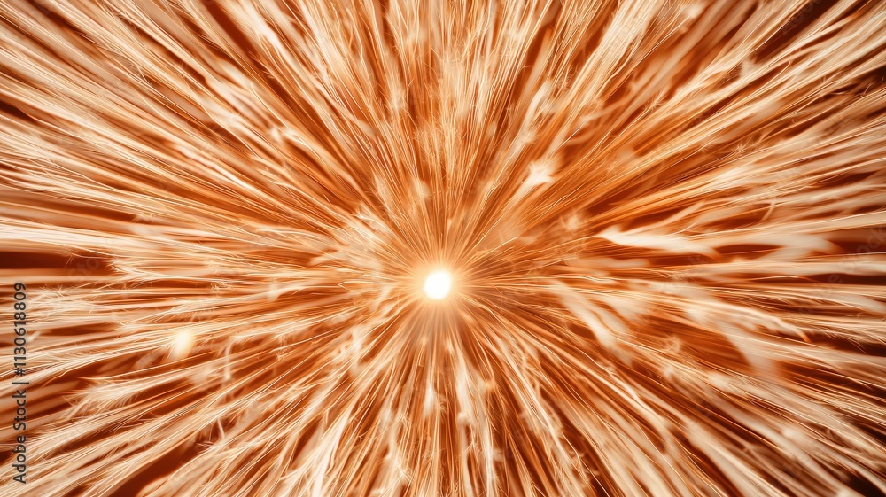 Naklejka premium Celebrate the New Year with Fireworks and Anticipation concept. Explosive burst of light and energy