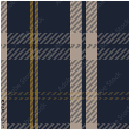 Plaid pattern seamless tartan check plaid for skirt, tablecloth, blanket, duvet cover, or other modern textile print.