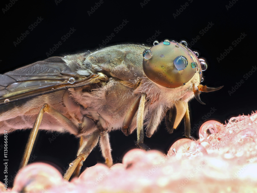 Stable Fly or Horse Fly insect, Tabanidae in Thailand and Southeast-Asia..
